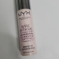 NYX Bare With Me Canna Sativa Seed Oil Brow Setter Transparent Brow Gel Styler 6.5 ml