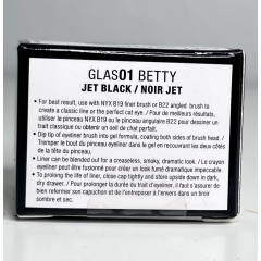 NYX Gel Liner and Smudger Betty 3 g Deep Black GLAS01