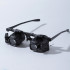 24X LED magnifying glasses for repairing watches and electronics with 4 interchangeable lenses
