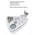 Beemyi Diamond Dermabrasion WD-102 White Microdermabrasion and Skin Rejuvenation Device