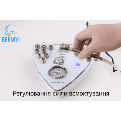 Аппарат для микрошлифования и омоложения кожи Beemyi Diamond Dermabrasion WD-102 белый