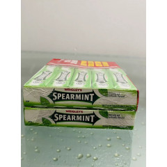 Wrigley's Spearmint chewing gum, set of 40 packs of 5 pieces