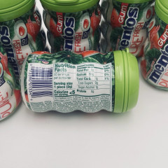 Mentos Pure Fresh chewing gum with watermelon flavor, 7 cans, 350 pieces