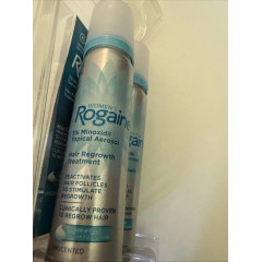 Лікувальна піна для росту і зміцнення жіночого волосся Rogaine Women’s 5% курс 4 місяці 2 флакони по 60 г