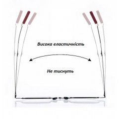 Складные очки для чтения с защитой от синего света черные с диоптриями 150