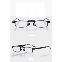 Складные очки для чтения с защитой от синего света черные с диоптриями 150