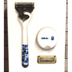 Подарунковий набір для гоління Gillette Pro Shield Bape Limited Edition для чоловіків (бритва підсавка і 2 змінні касети)
