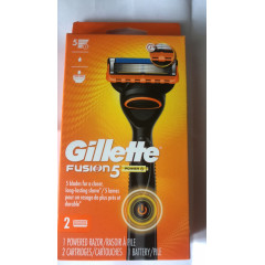 Бритва Gillette Fusion5 Power для чоловіків з 1 станком і 2 змінними касетами