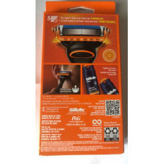 Бритва Gillette Fusion5 Power для чоловіків з 1 станком і 2 змінними касетами