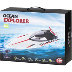 Радіокерований катер WLtoys Ocean Explorer WL912-A 2.4 GHz до 35 км/год з дистанційним керуванням до 100 м