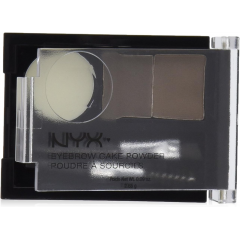 Набір для укладання брів NYX Eyebrow Cake Powder ECP02 dark brown з воском і тінями