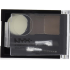 NYX Eyebrow Cake Powder ECP02 dark brown eyebrow styling kit with wax and shadows
