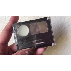 Набір для укладання брів NYX Eyebrow Cake Powder ECP02 dark brown з воском і тінями