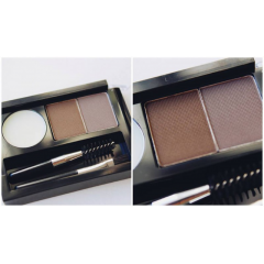 Набір для укладання брів NYX Eyebrow Cake Powder ECP02 dark brown з воском і тінями