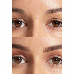 Набір для укладання брів NYX Eyebrow Cake Powder ECP02 dark brown з воском і тінями