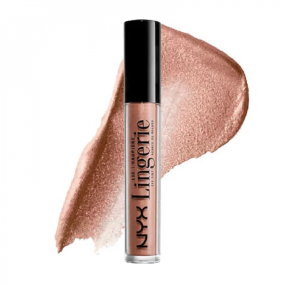 Перламутровые жидкие тени-тинт для век Nyx Lid Lingerie 4 мл rose pearl LIDLI02
