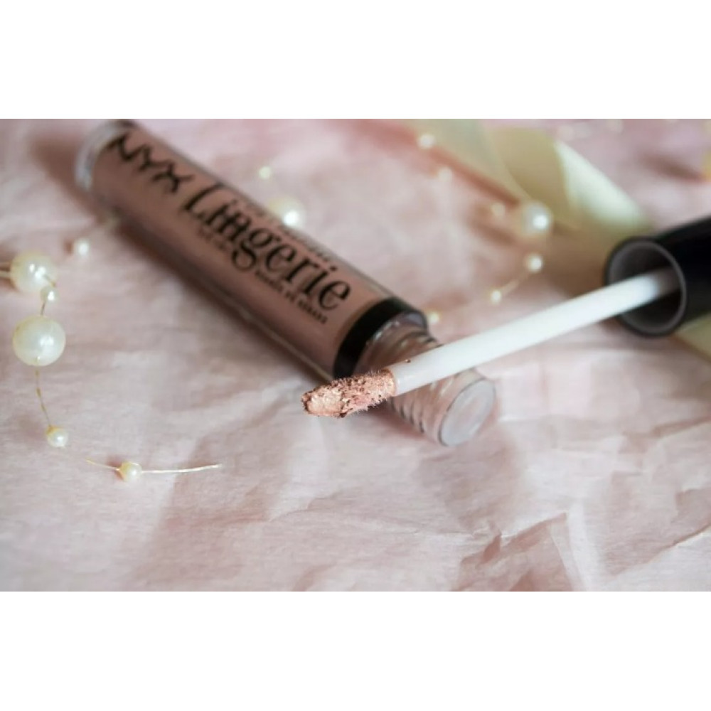 Перламутровые жидкие тени-тинт для век Nyx Lid Lingerie 4 мл rose pearl LIDLI02