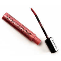 Nyx Liquid Suede 4 ml matte liquid lipstick with metallic effect, shade Bella LSCL30