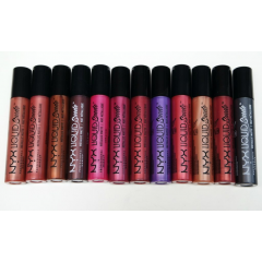 Nyx Liquid Suede 4 ml matte liquid lipstick with metallic effect, shade Bella LSCL30