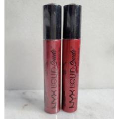 Матовая жидкая помада с металлическим эффектом Nyx Liquid Suede 4 мл оттенок Acme LSCL37