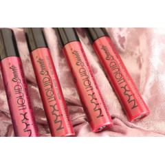 Матовая жидкая помада с металлическим эффектом Nyx Liquid Suede 4 мл оттенок Acme LSCL37