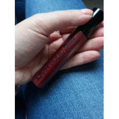 Матовая жидкая помада с металлическим эффектом Nyx Liquid Suede 4 мл оттенок Modern Maven LSCL39