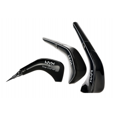 Nyx The Curve Jet Black TC01 0.4 ml matte black felt-tip eyeliner