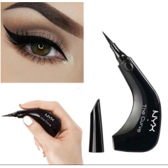 Nyx The Curve Jet Black TC01 0.4 ml matte black felt-tip eyeliner