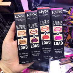 NYX LINE & LOAD Girl Please LLL05 Raspberry Matte Lipstick