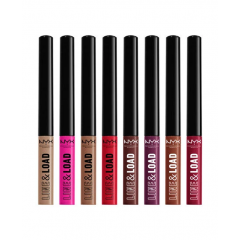 NYX LINE & LOAD Girl Please LLL05 Raspberry Matte Lipstick
