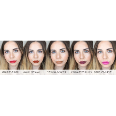 NYX LINE & LOAD Girl Please LLL05 Raspberry Matte Lipstick