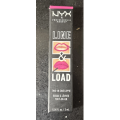 NYX LINE & LOAD Girl Please LLL05 Raspberry Matte Lipstick