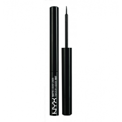 Матовая подводка лайнер для стрелок NYX Matte Liquid Liner MLL01 чёрный 2 мл