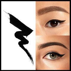 Матовая подводка лайнер для стрелок NYX Matte Liquid Liner MLL01 чёрный 2 мл