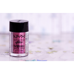 Глітерна пудра для макіяжу NYX Professional Glitter Red GLI09