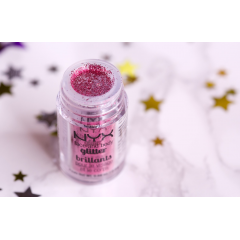 Глітерна пудра для макіяжу NYX Professional Glitter Red GLI09