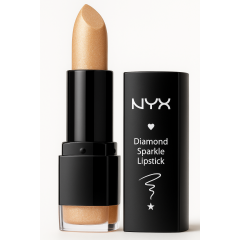 Перламутрова помада для губ Nyx Diamond Sparkle DS20 Sparkling Gold 4,2 г золотистий