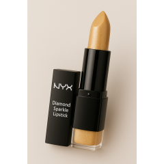 Перламутрова помада для губ Nyx Diamond Sparkle DS20 Sparkling Gold 4,2 г золотистий