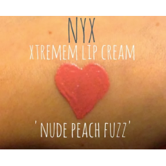 Глянцева кремова помада NYX Xtreme Lip Cream XLC11 Nude Peach Fuzz 7 мл