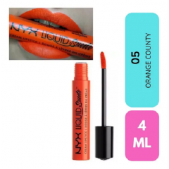Матова кремова помада NYX Cosmetics Liquid Suede LSCL05 Orange County 4 мл