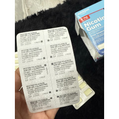 Amazon Basic Care Nicotine Gum 4 mg Ice Mint 160 pieces