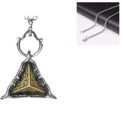 Eye of the Mountain pendant with chain mail chain TD-395