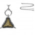 Eye of the Mountain pendant with anchor chain TD-395