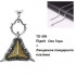 Eye of the Mountain pendant with chain mail chain TD-395
