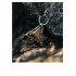 Eye of the Mountain pendant in a triangular metal frame