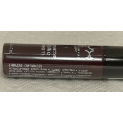 Кремовая металлическая матовая помада NYX Cosmetics Soft Matte Metallic Lip Cream SMMLC02 Copenhagen