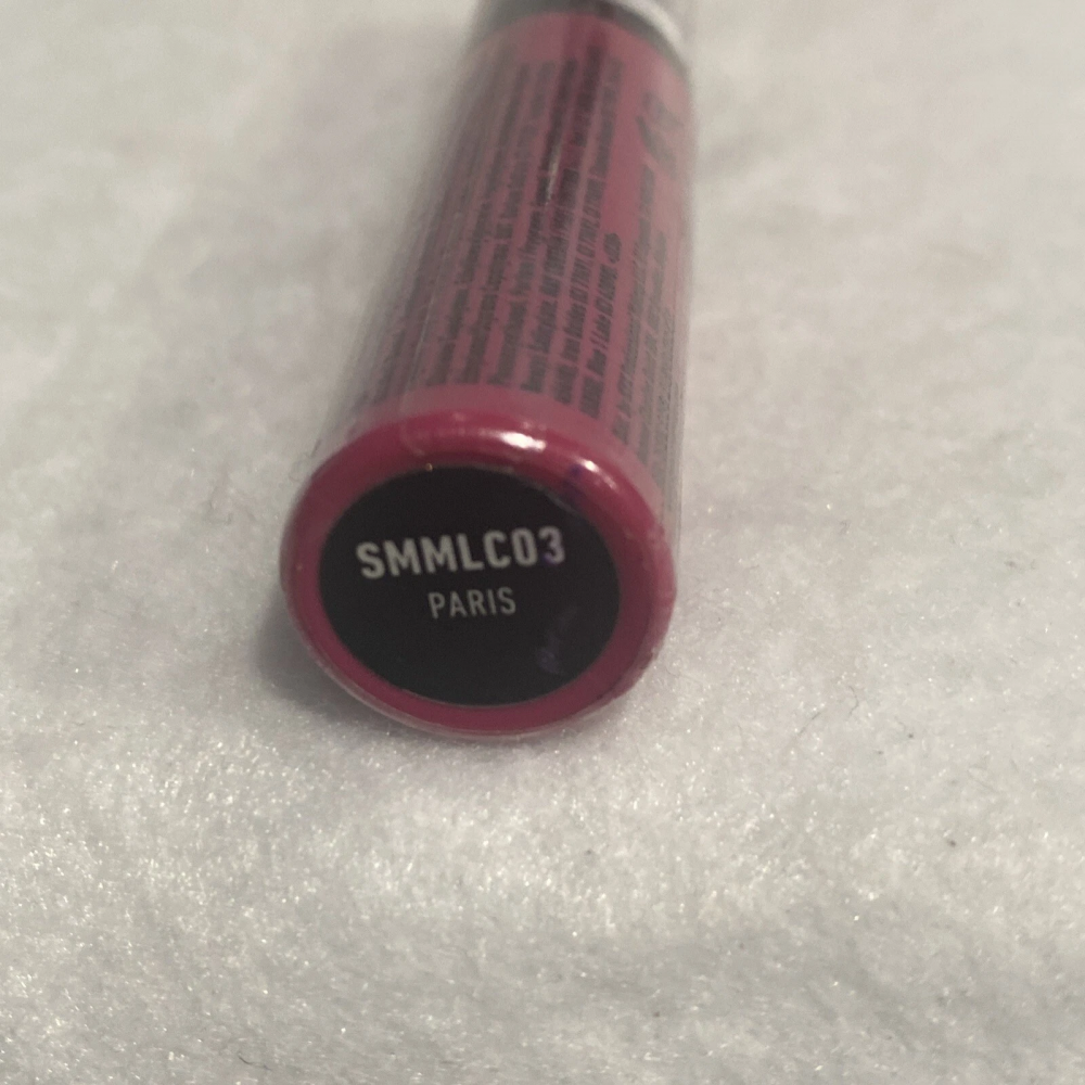 NYX Cosmetics Soft Matte Metallic Lip Cream SMMLC03 Paris Creamy Metallic Matte Lipstick