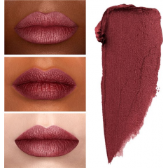 Кремовая металлическая матовая помада NYX Cosmetics Soft Matte Metallic Lip Cream SMMLC04 Budapest