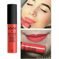 Кремовая металлическая матовая помада NYX Cosmetics Soft Matte Metallic Lip Cream SMMLC07 Manila