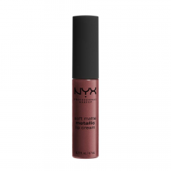 Кремовая металлическая матовая помада NYX Cosmetics Soft Matte Metallic Lip Cream SMMLC09 Rome